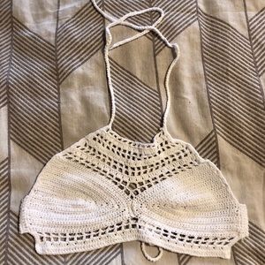 Crochet Crop Top Bandeau
